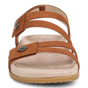 Essie Strappy Sandal - Brandy